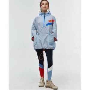 MAGNLENS Blue ANORAK  ACTIVE Lightweight Windbreaker Jacket NWOT $285